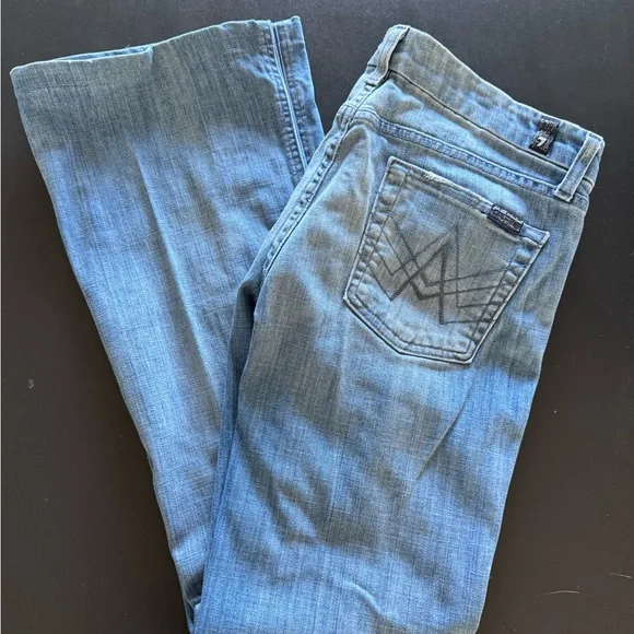 NEW 7FAM Jeans Sz 29 - Picture 1 of 5